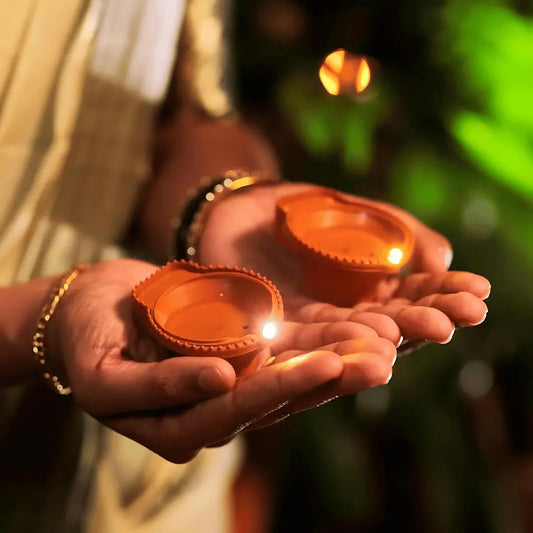 LED Water Sensor Diyas for Decoration | Kids & Pets Friendly